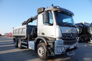 Mercedes AROCS 2640 / 6x4 / WYWROTKA / HYDROBURTA / + HDS HIAB 144 B-3 / STEROWANIE RADIOWE / ROTATOR / ŁYCHA / EURO 6 / MEILLER KIPER  zdjęcie 20
