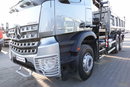 Mercedes AROCS 2640 / 6x4 / WYWROTKA / HYDROBURTA / + HDS HIAB 144 B-3 / STEROWANIE RADIOWE / ROTATOR / ŁYCHA / EURO 6 / MEILLER KIPER  zdjęcie 23
