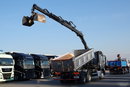 Mercedes AROCS 2640 / 6x4 / WYWROTKA / HYDROBURTA / + HDS HIAB 144 B-3 / STEROWANIE RADIOWE / ROTATOR / ŁYCHA / EURO 6 / MEILLER KIPER  zdjęcie 3