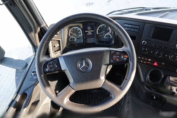 Mercedes AROCS 2640 / 6x4 / WYWROTKA / HYDROBURTA / + HDS HIAB 144 B-3 / STEROWANIE RADIOWE / ROTATOR / ŁYCHA / EURO 6 / MEILLER KIPER  zdjęcie 49