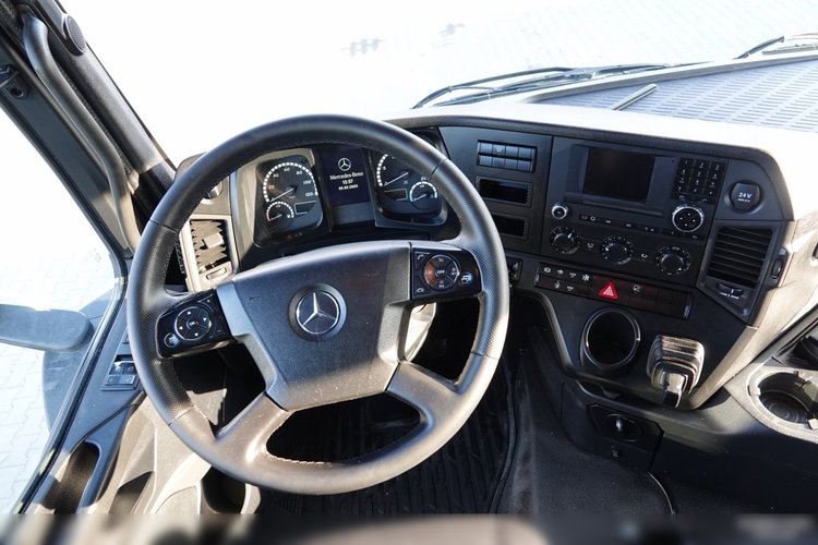 Mercedes AROCS 2640 / 6x4 / WYWROTKA / HYDROBURTA / + HDS HIAB 144 B-3 / STEROWANIE RADIOWE / ROTATOR / ŁYCHA / EURO 6 / MEILLER KIPER  zdjęcie 50