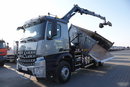 Mercedes AROCS 2640 / 6x4 / WYWROTKA / HYDROBURTA / + HDS HIAB 144 B-3 / STEROWANIE RADIOWE / ROTATOR / ŁYCHA / EURO 6 / MEILLER KIPER  zdjęcie 6