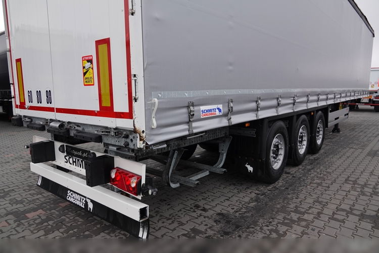 Schmitz -CARGOBULL / FIRANKA / STANDARD / 2 OSIE PODNOSZONE / 2022 R / MAŁO UŻYWANA zdjęcie 13