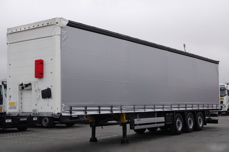 Schmitz -CARGOBULL / FIRANKA / STANDARD / 2 OSIE PODNOSZONE / 2022 R / MAŁO UŻYWANA zdjęcie 1