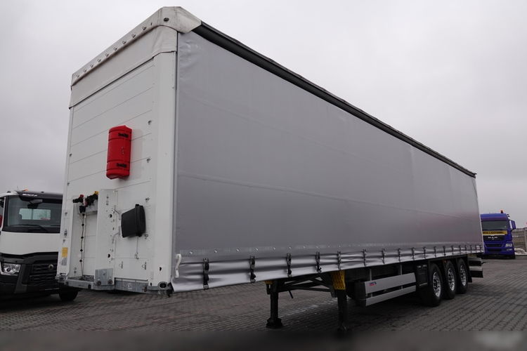 Schmitz -CARGOBULL / FIRANKA / STANDARD / 2 OSIE PODNOSZONE / 2022 R / MAŁO UŻYWANA zdjęcie 2