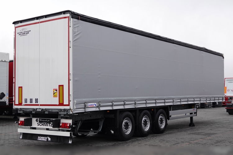 Schmitz -CARGOBULL / FIRANKA / STANDARD / 2 OSIE PODNOSZONE / 2022 R / MAŁO UŻYWANA zdjęcie 6