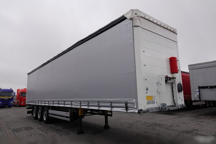 Schmitz -CARGOBULL / FIRANKA / STANDARD / 2 OSIE PODNOSZONE / 2022 R / MAŁO UŻYWANA zdjęcie 7