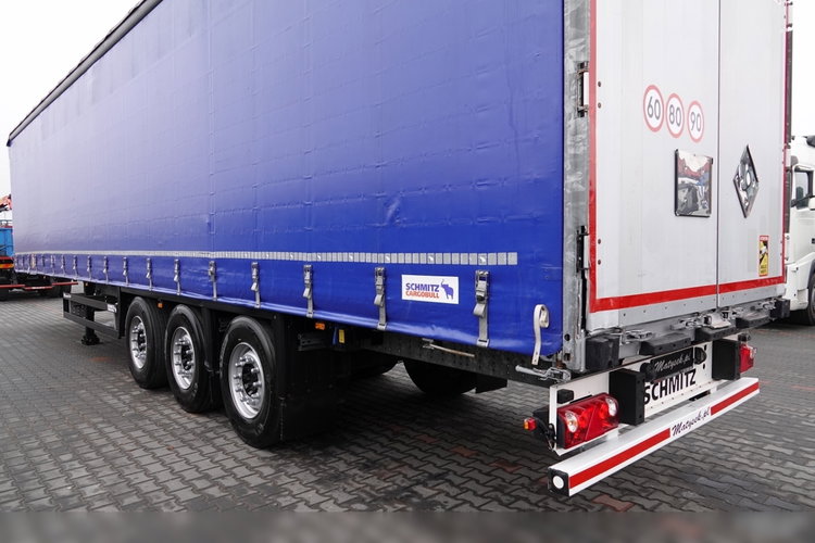 Schmitz -CARGOBULL / FIRANKA / STANDARD / 2 OSIE PODNOSZONE  / MAŁO UŻYWANA  zdjęcie 11