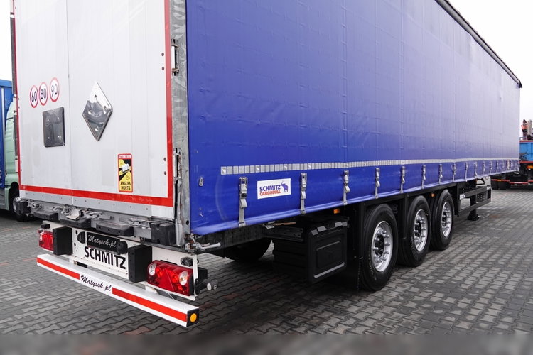 Schmitz -CARGOBULL / FIRANKA / STANDARD / 2 OSIE PODNOSZONE  / MAŁO UŻYWANA  zdjęcie 13