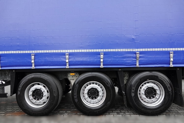 Schmitz -CARGOBULL / FIRANKA / STANDARD / 2 OSIE PODNOSZONE  / MAŁO UŻYWANA  zdjęcie 24