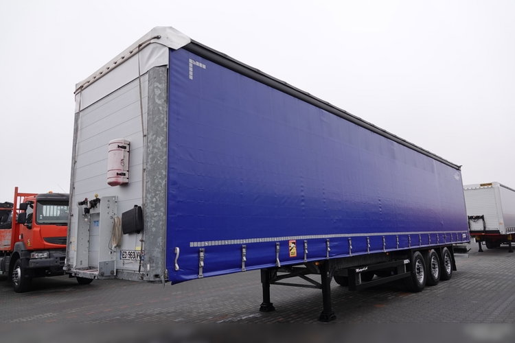 Schmitz -CARGOBULL / FIRANKA / STANDARD / 2 OSIE PODNOSZONE  / MAŁO UŻYWANA  zdjęcie 2