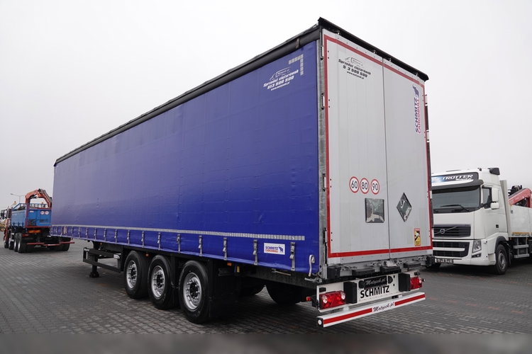 Schmitz -CARGOBULL / FIRANKA / STANDARD / 2 OSIE PODNOSZONE  / MAŁO UŻYWANA  zdjęcie 3