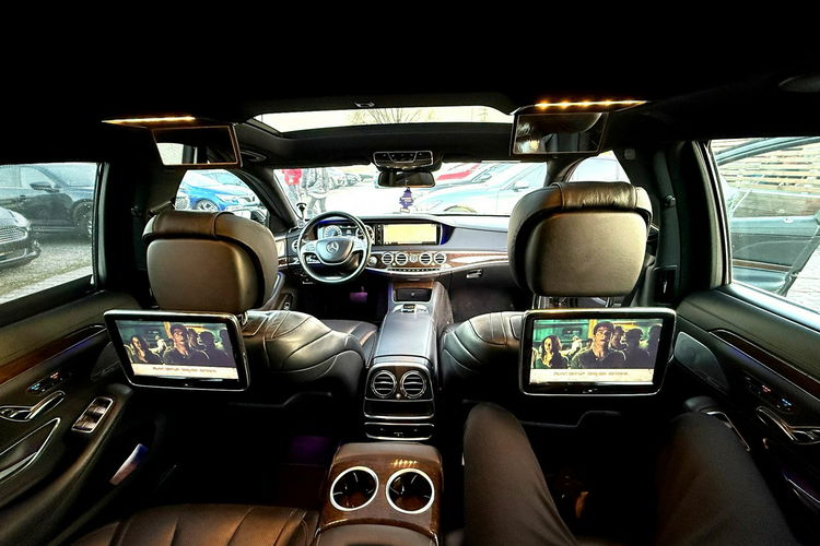 Mercedes S 350 Long S350 4matic telewizory wentyle masaże Panorama Gwarancja zdjęcie 24