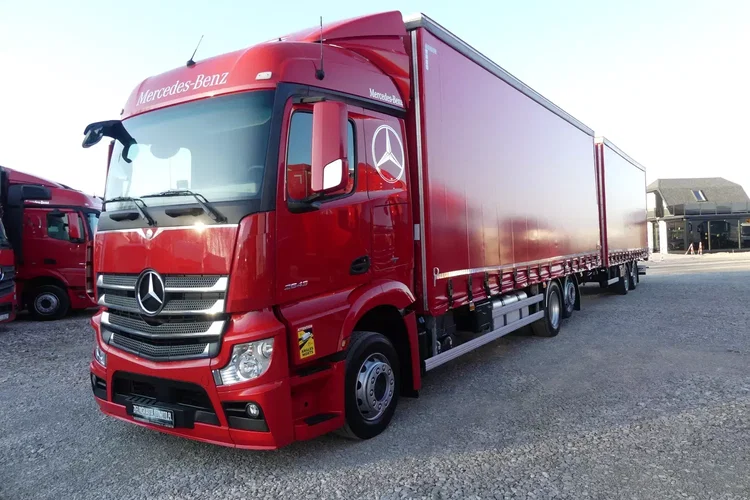 Mercedes ACTROS 2543 MP4 / EURO 6 / ZESTAW TANDEM / zdjęcie 2