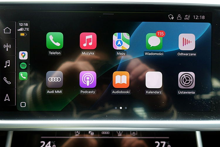 Audi A6 S-Line 40TDI QUATTRO 204KM PANORAMA Gwarancja I-wł Kraj Bezwypad F23% 4x2 zdjęcie 24