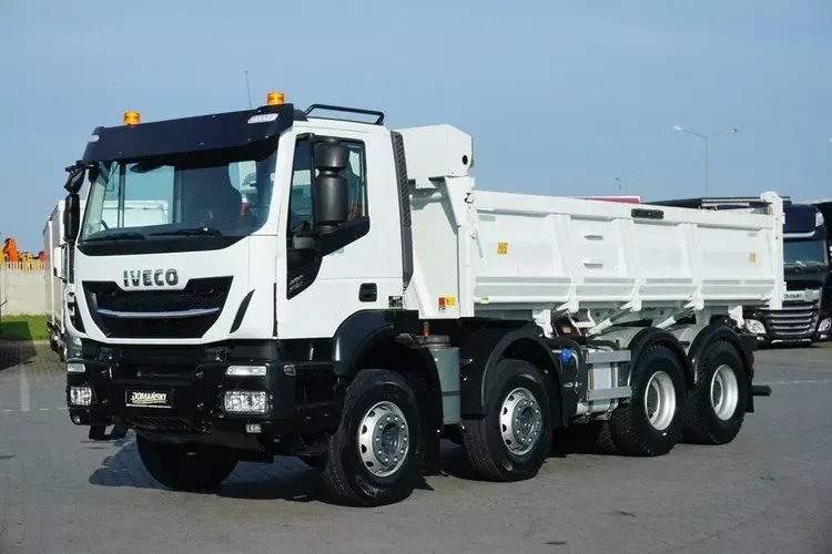Iveco / TRAKKER / 480 / E 6 / WYWROTKA / 8 X 4 / HYDROBURTA / RETARDER zdjęcie 10