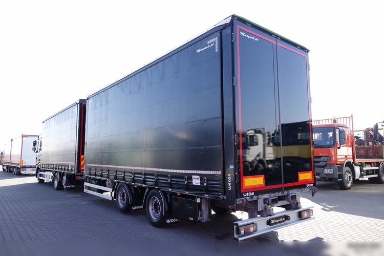 DAF XF 480 / ZESTAW TANDEM / 120 M3 / PRZEJAZDOWY / ZAWIESIA DOKI DO WÓZKA / KLIMA POSTOJOWA / PO ZŁOTYM KONTRAKCIE SERWISOWYM  zdjęcie 5