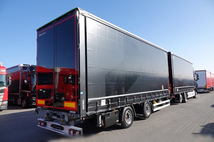 DAF XF 480 / ZESTAW TANDEM / 120 M3 / PRZEJAZDOWY / ZAWIESIA DOKI DO WÓZKA / KLIMA POSTOJOWA / PO ZŁOTYM KONTRAKCIE SERWISOWYM  zdjęcie 7