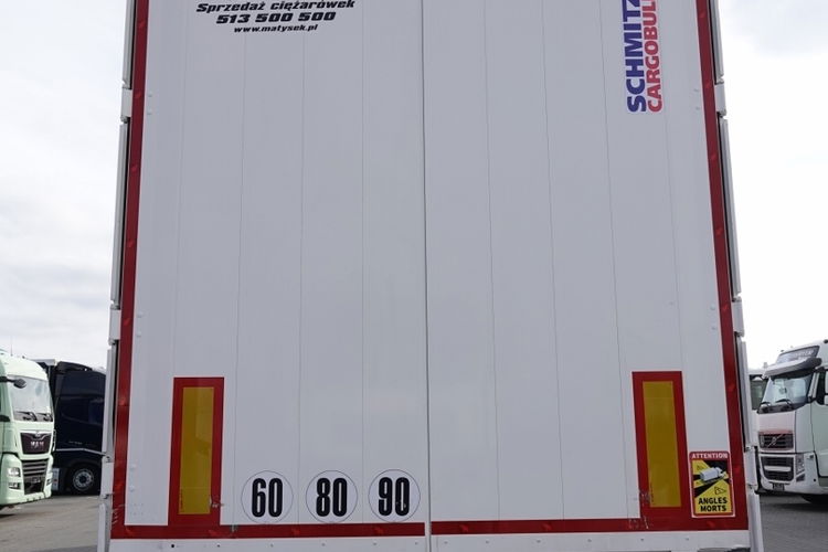Schmitz -CARGOBULL / FIRANKA / STANDARD / 2 OSIE PODNOSZONE / MAŁO UŻYWANA zdjęcie 12