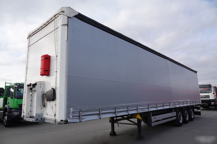 Schmitz -CARGOBULL / FIRANKA / STANDARD / 2 OSIE PODNOSZONE / MAŁO UŻYWANA zdjęcie 2