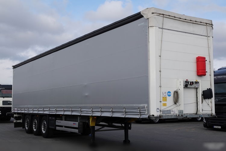 Schmitz -CARGOBULL / FIRANKA / STANDARD / 2 OSIE PODNOSZONE / MAŁO UŻYWANA zdjęcie 8