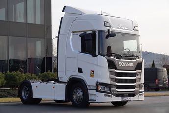 Scania R 450 / RETARDER / CAŁA NA PODUSZKACH / OPONY 100% / PO KONTRAKCIE SERWISOWYM /