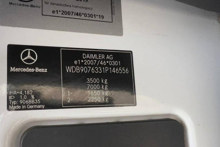 Mercedes Sprinter 319 CDi 3.0 CDi 190KM / Salon PL I-właściciel / Zabudowa warsztatowa zdjęcie 22