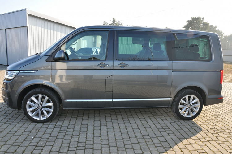 Volkswagen Multivan 2.0TDI 150KM DSG Highline 7-os Kamera Ledy Virtual Hak SalonPL 1wł zdjęcie 3
