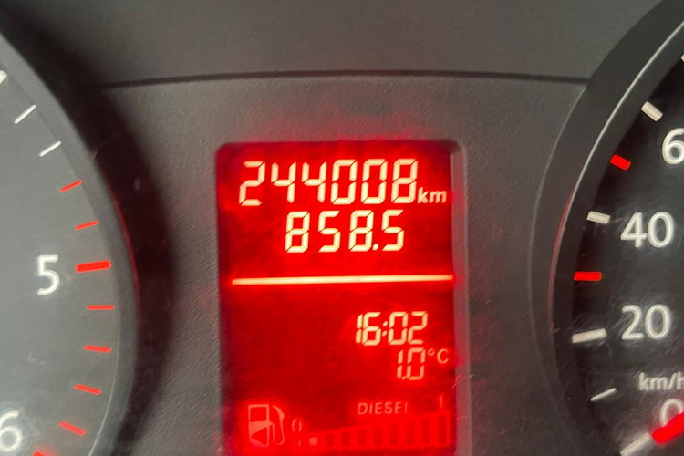 Volkswagen Crafter 2.0 165 KM 2014 L2H2 244 tys. km Klimatyzacja Kamera cofania zdjęcie 31