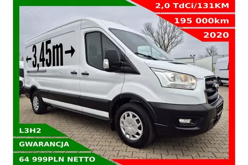 Ford Transit L3H2 64999zł NETTO 2.0 TdCi/131KM