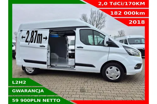 Ford Transit Custom L2H2 59900zł NETTO 2.0TdCi/170KM