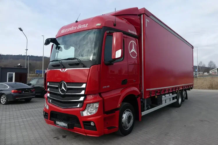Mercedes ACTROS 2543 / 6x2 / FIRANKA 8.20m / EURO 6 / zdjęcie 1