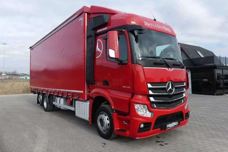 Mercedes ACTROS 2543 / 6x2 / FIRANKA 8.20m / EURO 6 / zdjęcie 12