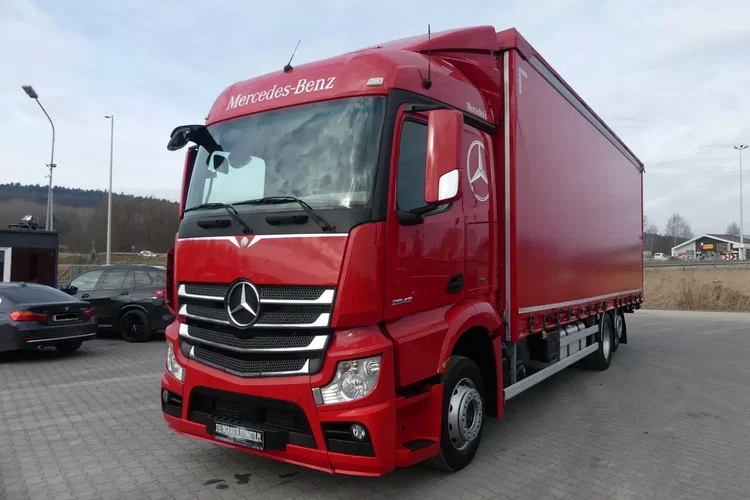 Mercedes ACTROS 2543 / 6x2 / FIRANKA 8.20m / EURO 6 / zdjęcie 2