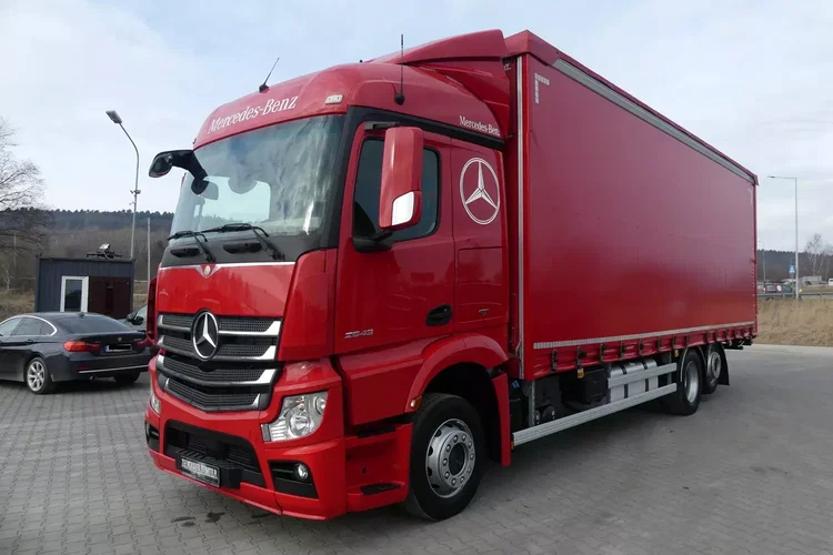Mercedes ACTROS 2543 / 6x2 / FIRANKA 8.20m / EURO 6 / zdjęcie 3