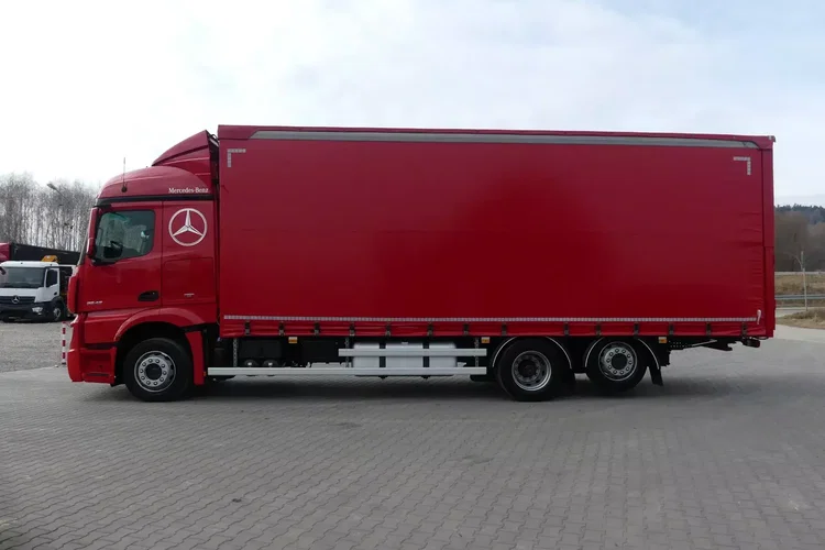 Mercedes ACTROS 2543 / 6x2 / FIRANKA 8.20m / EURO 6 / zdjęcie 4
