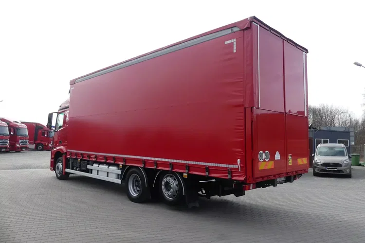 Mercedes ACTROS 2543 / 6x2 / FIRANKA 8.20m / EURO 6 / zdjęcie 5