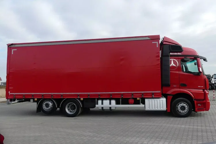 Mercedes ACTROS 2543 / 6x2 / FIRANKA 8.20m / EURO 6 / zdjęcie 9