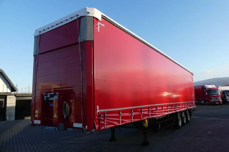 Schmitz FIRANKA / VARIOS / IDEALNY STAN / OŚ PODNOSZONA / zdjęcie 1