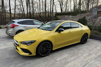 Mercedes CLA 35 AMG CLA 35 AMG / 4MATIC / SALON POLSKA / BEZWYPADKOWY / FAKTURA