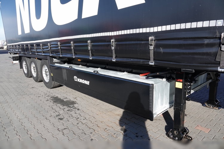 Krone FIRANKA / STANDARD / 2023 ROK / KOSZ NA PALETY / OŚ PODNOSZONA zdjęcie 9