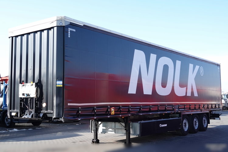 Krone FIRANKA / STANDARD / 2023 ROK / KOSZ NA PALETY / OŚ PODNOSZONA zdjęcie 1