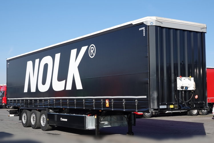 Krone FIRANKA / STANDARD / 2023 ROK / KOSZ NA PALETY / OŚ PODNOSZONA zdjęcie 8