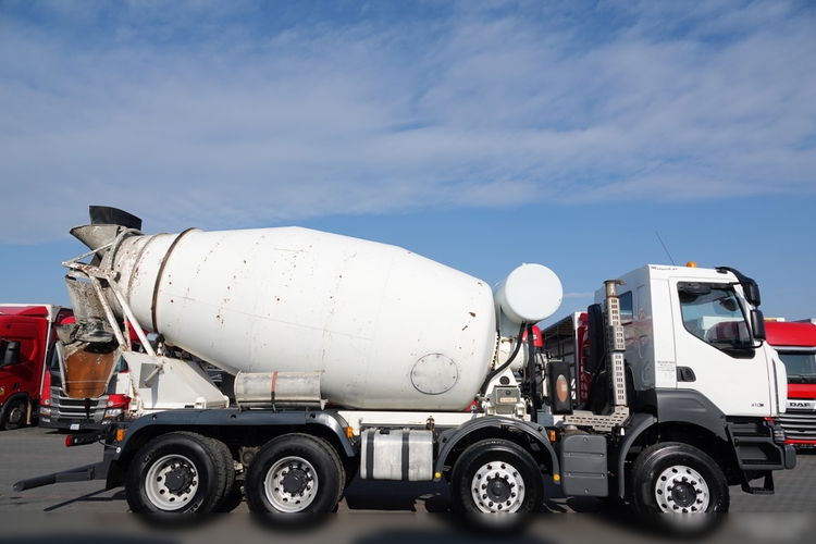 Renault KERAX 410 / 8X4 / BETONOMIESZARKA / GRUSZKA CIFA / 9 m3 / SPROWADZONA zdjęcie 15