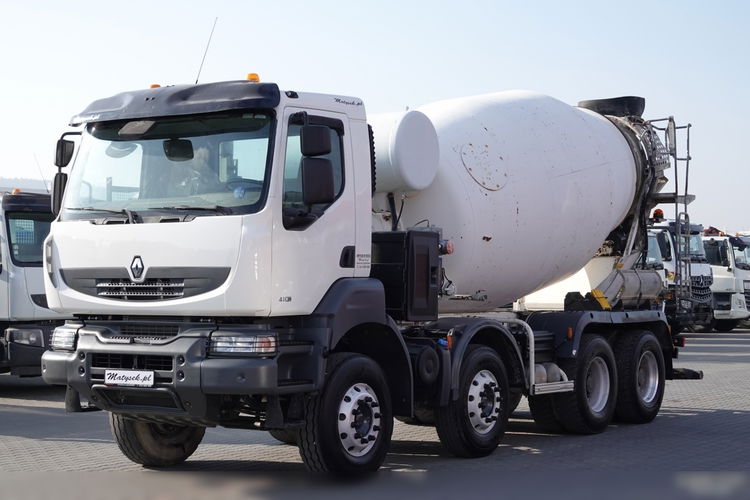 Renault KERAX 410 / 8X4 / BETONOMIESZARKA / GRUSZKA CIFA / 9 m3 / SPROWADZONA zdjęcie 1
