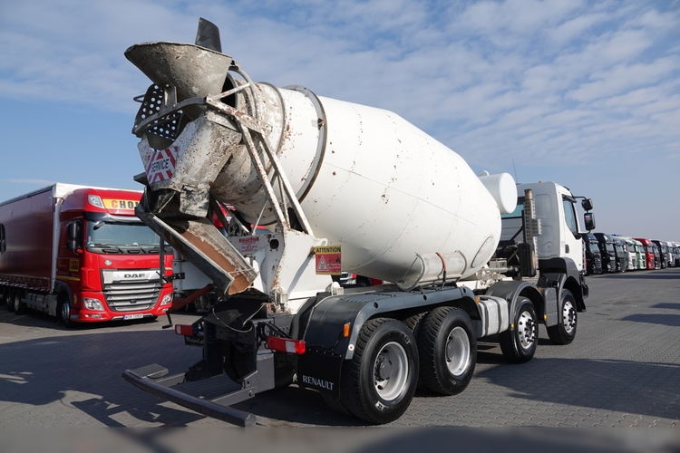 Renault KERAX 410 / 8X4 / BETONOMIESZARKA / GRUSZKA CIFA / 9 m3 / SPROWADZONA zdjęcie 4