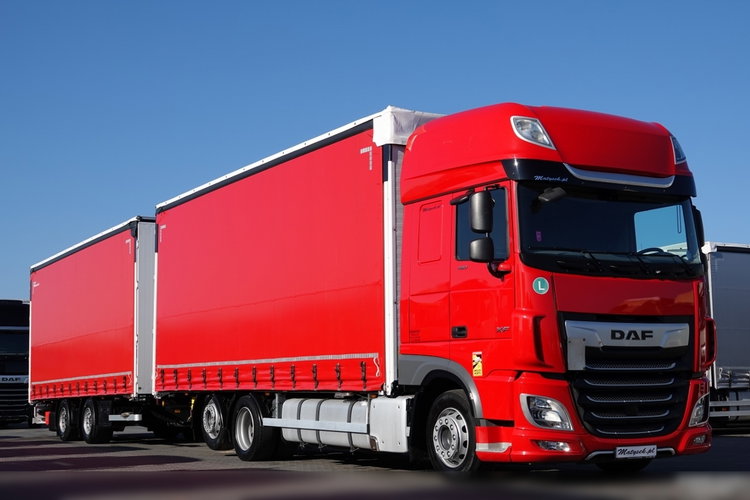 DAF XF 480 / ZESTAW TANDEM / 120 M3 / PRZEJAZDOWY / PO ZŁOTYM KONTRAKCIE SERWISOWYM zdjęcie 9