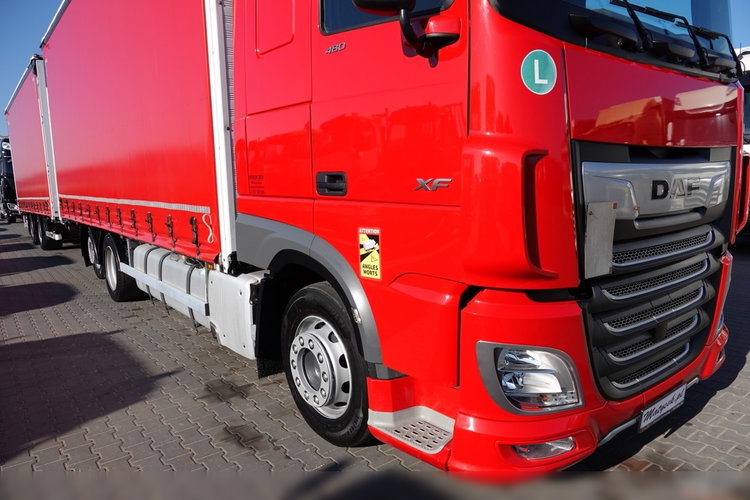 DAF XF 480 / ZESTAW TANDEM / 120 M3 / PRZEJAZDOWY / PO ZŁOTYM KONTRAKCIE SERWISOWYM zdjęcie 10