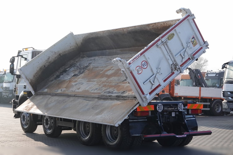 Iveco TRAKKER 410 / 8x4 / WYWROTKA / HYDROBURTA / BORDMATIC / EEV / MEILLER KIPER / MANUAL / SPROWADZONY zdjęcie 14