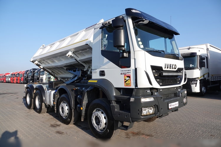 Iveco TRAKKER 410 / 8x4 / WYWROTKA / HYDROBURTA / BORDMATIC / EEV / MEILLER KIPER / MANUAL / SPROWADZONY zdjęcie 17